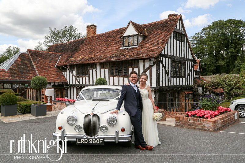 Essex Wedding Photographers at Fryerning Church & Le Talbooth – Sally & Phil