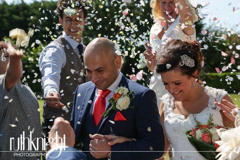 Wedding Photographers at Our Lady of Lourdes, Leigh & The Lawn, Rochford, Essex – Sarah & Jean-Marc