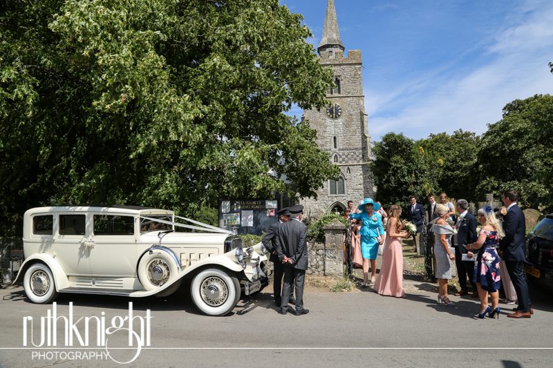 Essex Wedding Photographer at All Saints Church, Barling – Amy & Marc